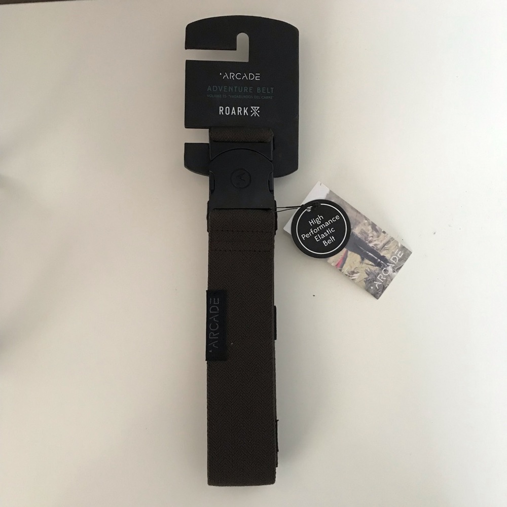 Arcade Adventure Brown Elastic Belt